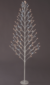 Festive Christmas Lit Decor Festive Christmas Lit Twig Tree